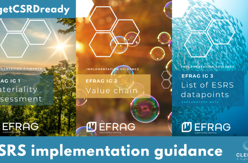 Finalized EFRAG ESRS Implementation Guidance Documents