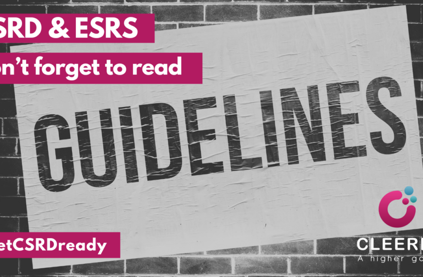 ESRS first-timer? Don’t forget to read the guidance.