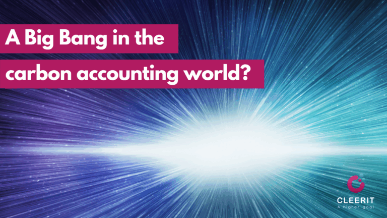 Carbon Measures and the E-ledgers framework – a Big Bang in the carbon accounting world?