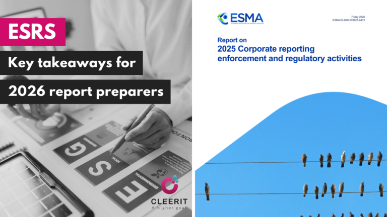 What ESMA’s 2025 Enforcement Cycle Means for 2026 ESRS Report Preparers
