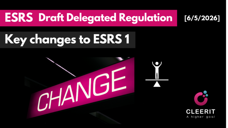 How the European Commission Has Updated ESRS 1