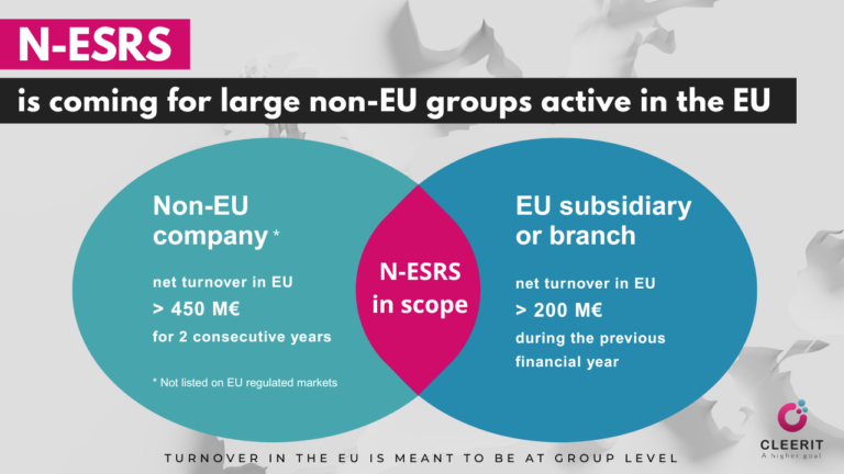 N-ESRS is coming for large non-EU groups active in the EU